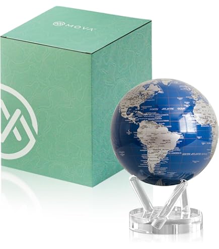 Amazon.com: MOVA Globe - Cerulean Blue and Gold Signature (6
